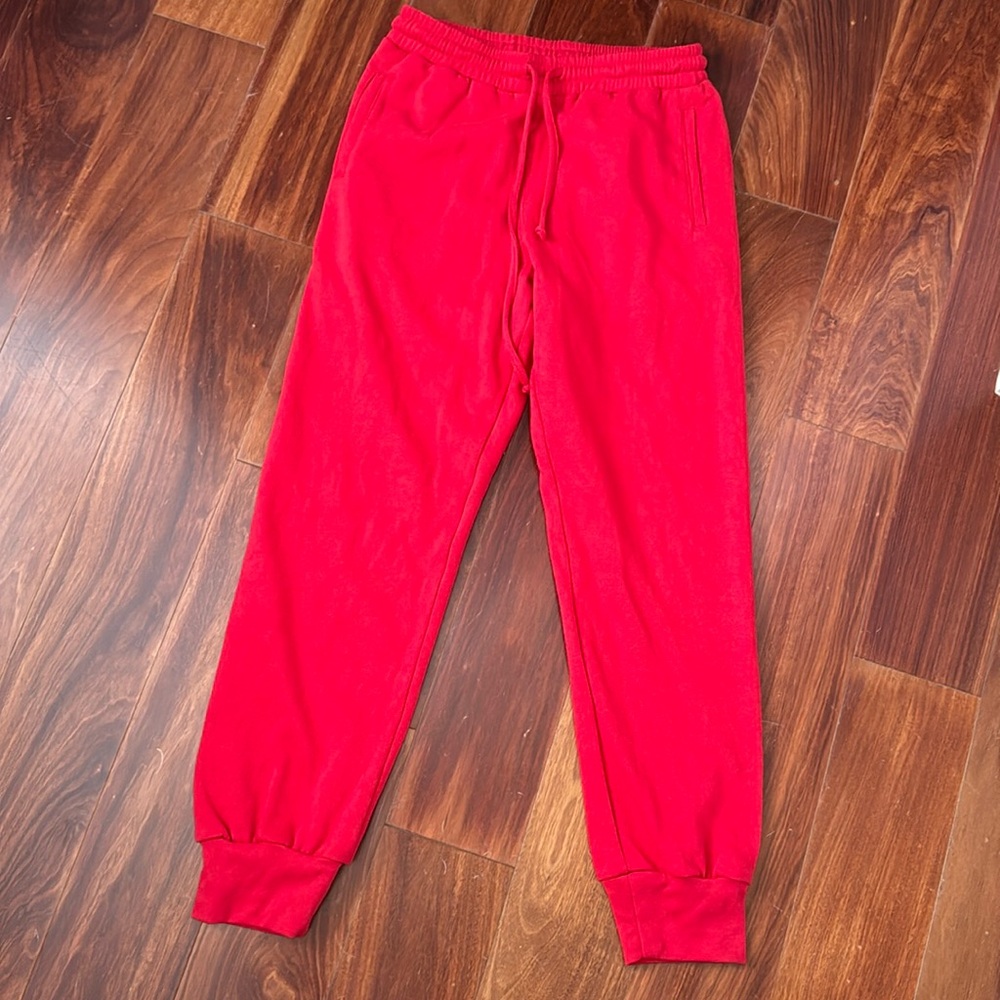 Size small suburban riot new red sweatpants